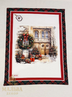 Кухонное полотенце "Приближение Рождества" 50x70см