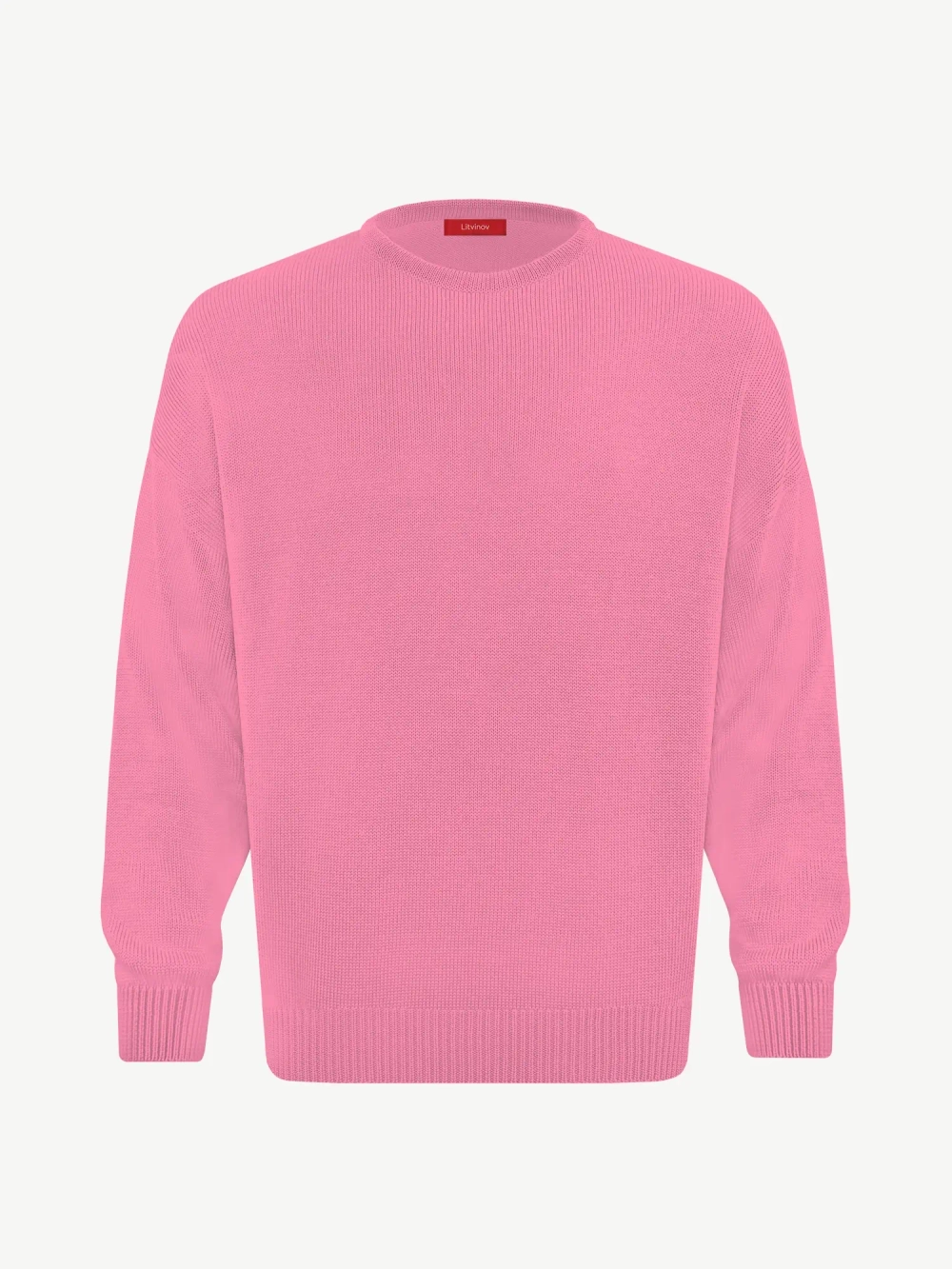 Джемпер оверсайз из хлопка