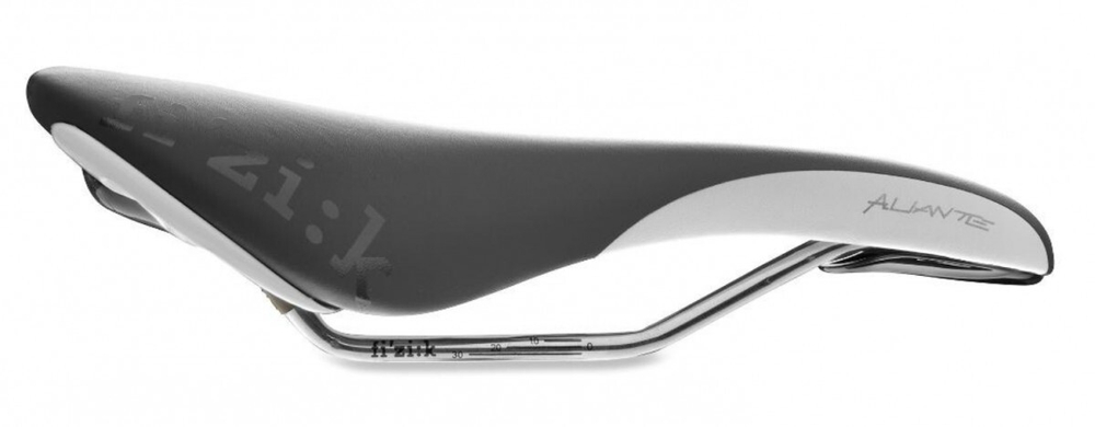 Седло Aliante Gamma k:ium 266x141мм 258гр черн/белое FIZIK