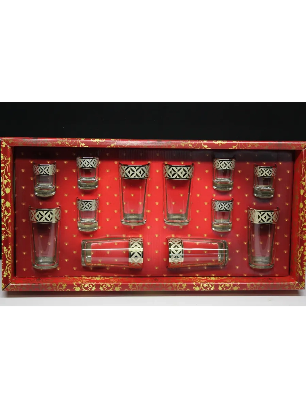 Набор 12 предметов стакан и стопка