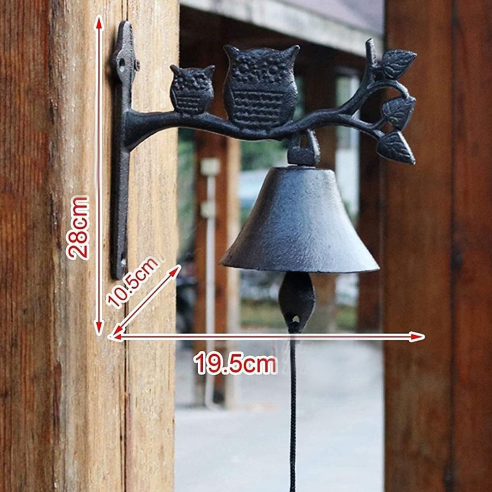 Iron Garden Колокольчик дверной "Сычи"