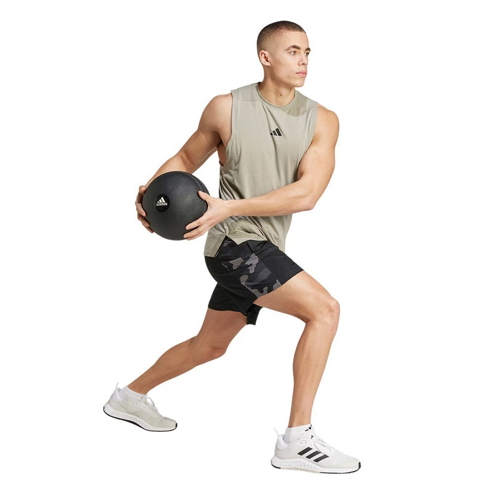 Баскетбольная футболка adidas Designed for Training Workout Green T-shirt