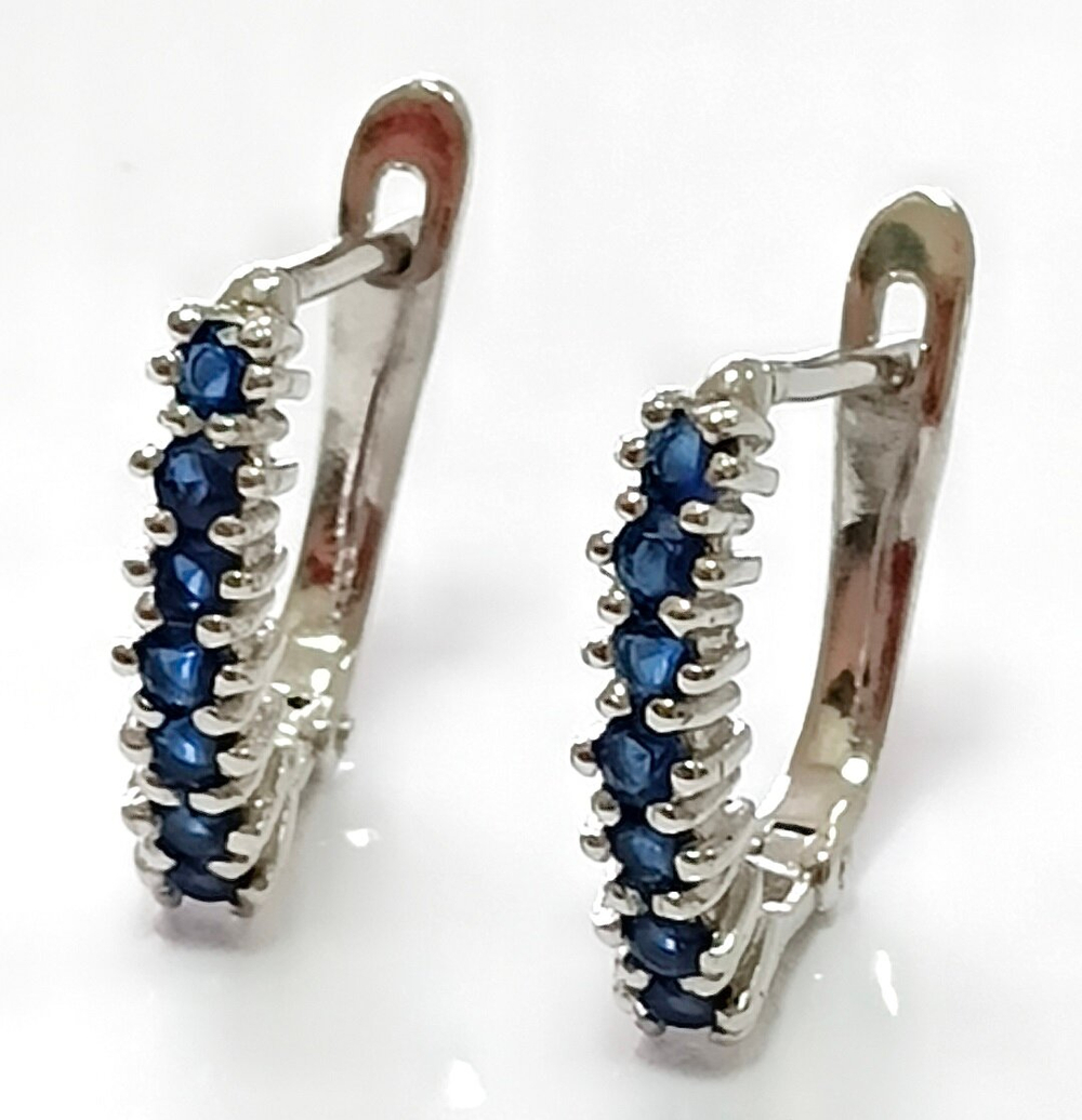 Серебряные серьги "Эстерелла", бренд