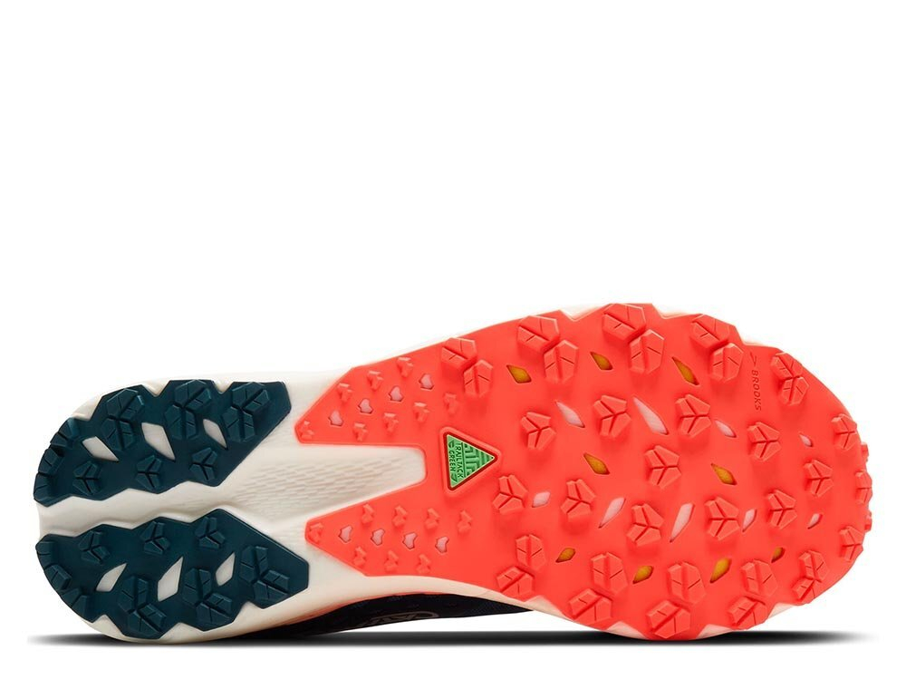Кроссовки для бега мужские Brooks Catamount 4 M Сине-Коралловые