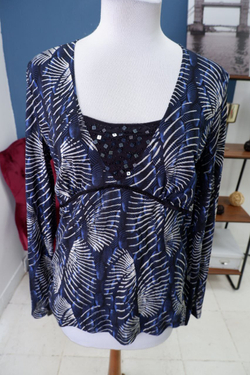 Блузка s.Oliver комбинированная 50 размер