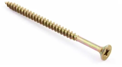 Саморезы жёлтые 6х100 1 кг ( 94 шт. )