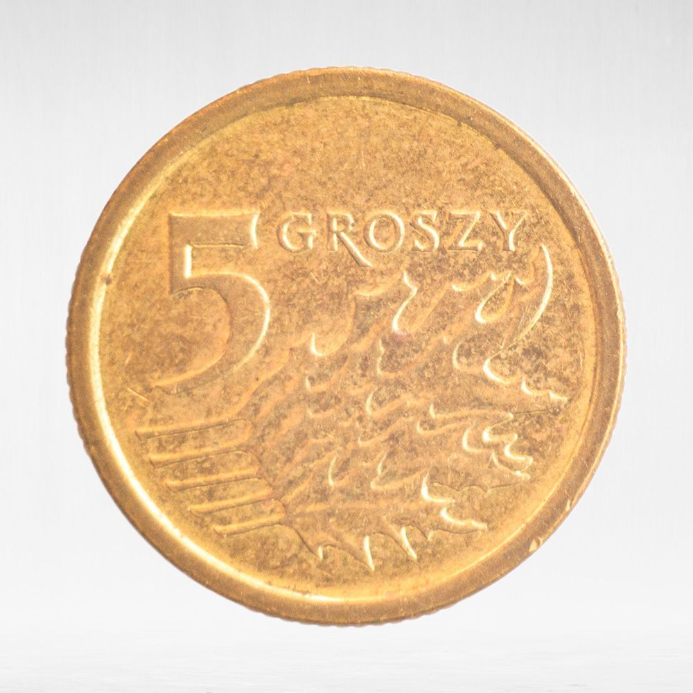 Poland, 5 Groszy, 2015, VF