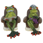 Фигурка декоративная Лягушка, в ассортименте