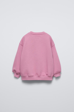 ZARA ХУДИ «ЛИЛО И СТИЧ» © DISNEY, ТЕМНО-РОЗОВЫЙ