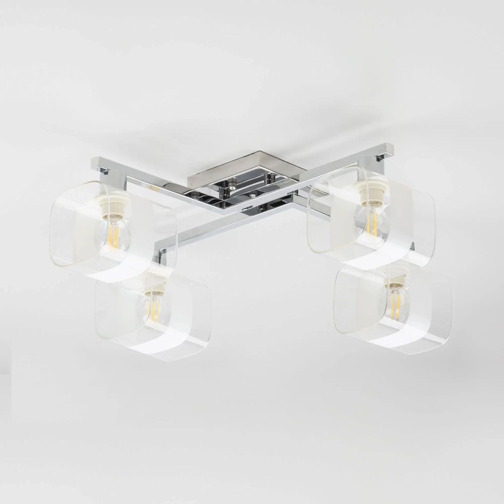 Citilux Вирта CL139141 Люстра потолочная Хром