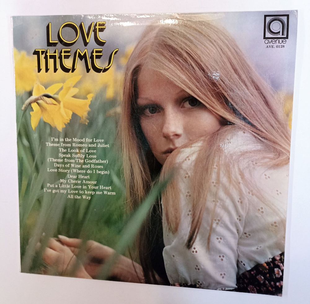 Винтажная виниловая пластинка LP Alan Caddy Orchestra and Singers Love Themes And Love Songs (UK 1972)