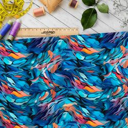 Ткань Ниагара Софт танцующий ветер