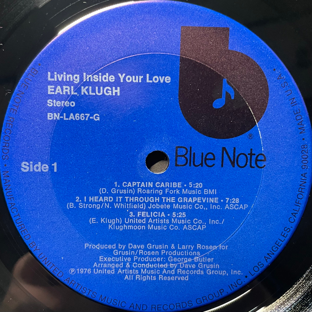 Earl Klugh ‎– Living Inside Your Love (США 1976г.)