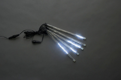 Сосульки Трубки 5шт 0,3М Бел. LED-PLM-SNOW-180L-0.3M-5-12V-W NEW!