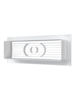 Решетка вентиляционная РСФ фланец 204х60 234x90 пластик ERA