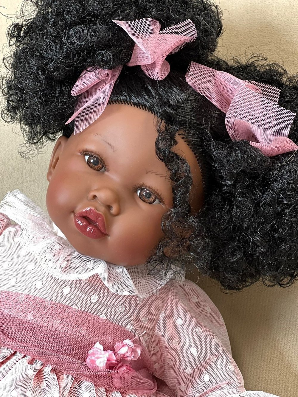 Кукла Nines 45см ADDIS мягконабивная в пакете (N1700K)