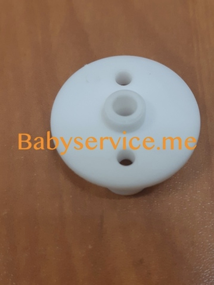 Крепление подстаканника на раме Белый