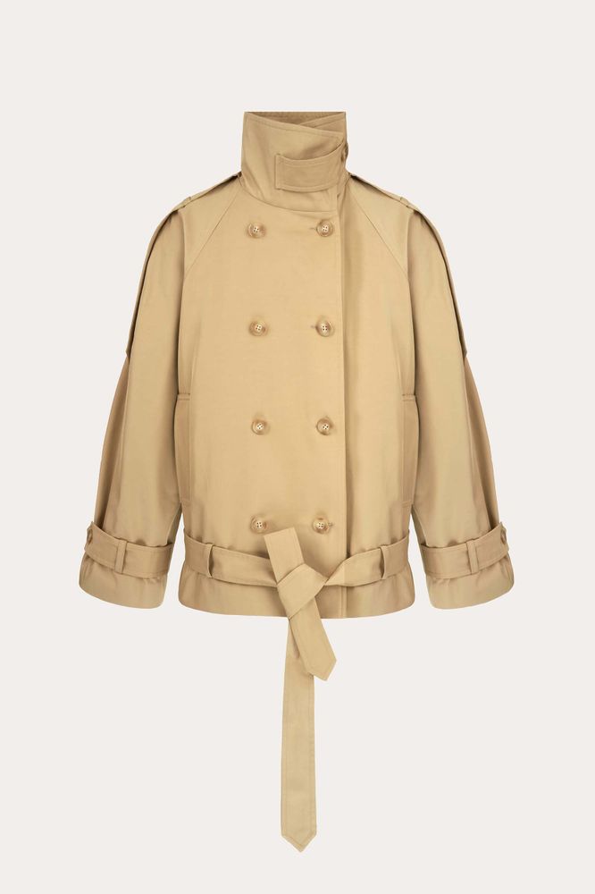 Тренч укороченный