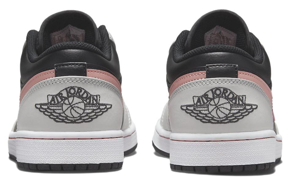 Jordan 1 Low Black Grey Pink