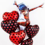 Шар (33"/84 см) Фигура, Леди Баг 1 шт.