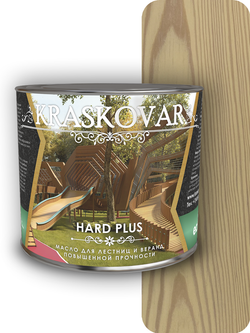 Масло повышенной прочности для лестниц и веранд Kraskovar Hard Plus ваниль