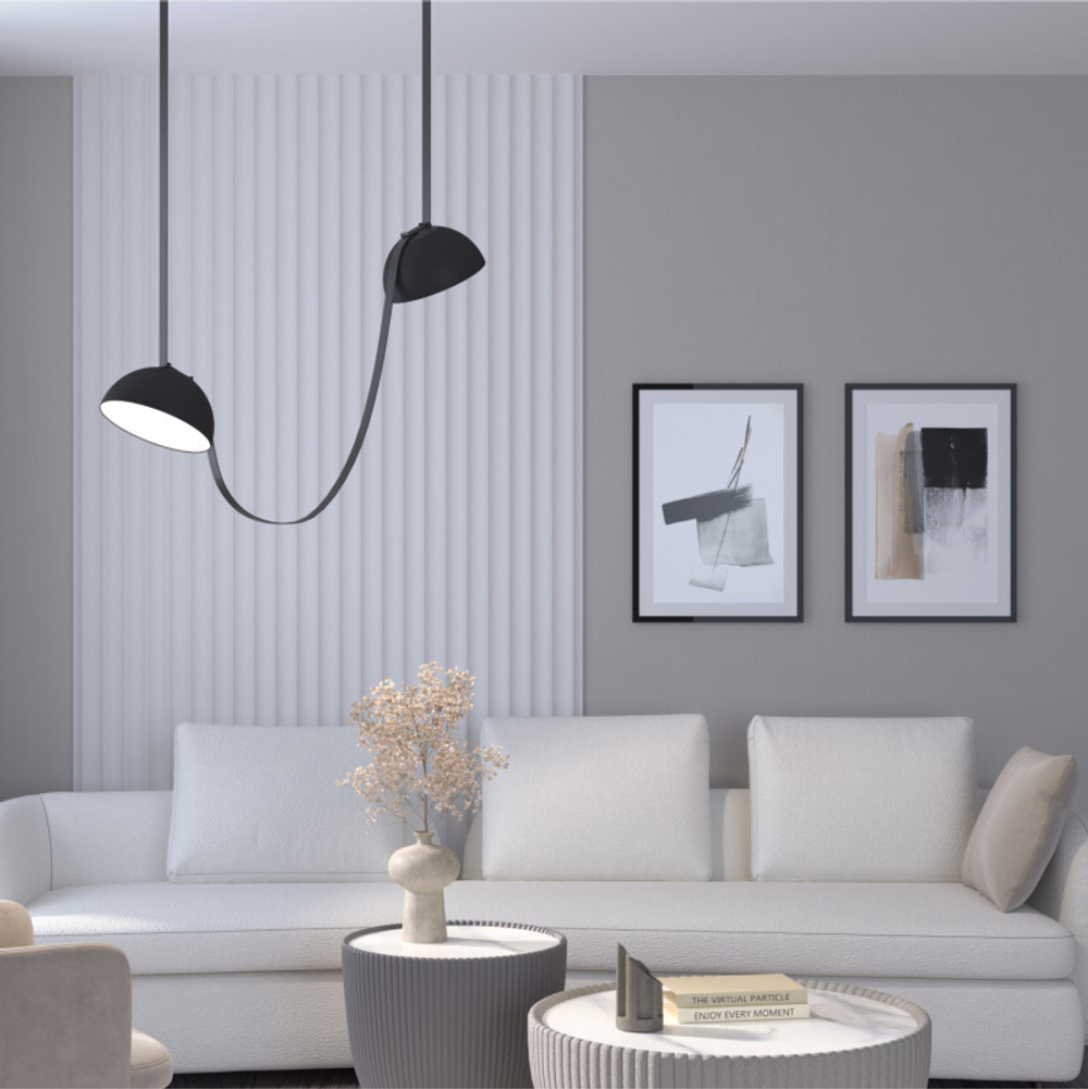 Трековый светильник Denkirs Belty Flow DK5561-BK