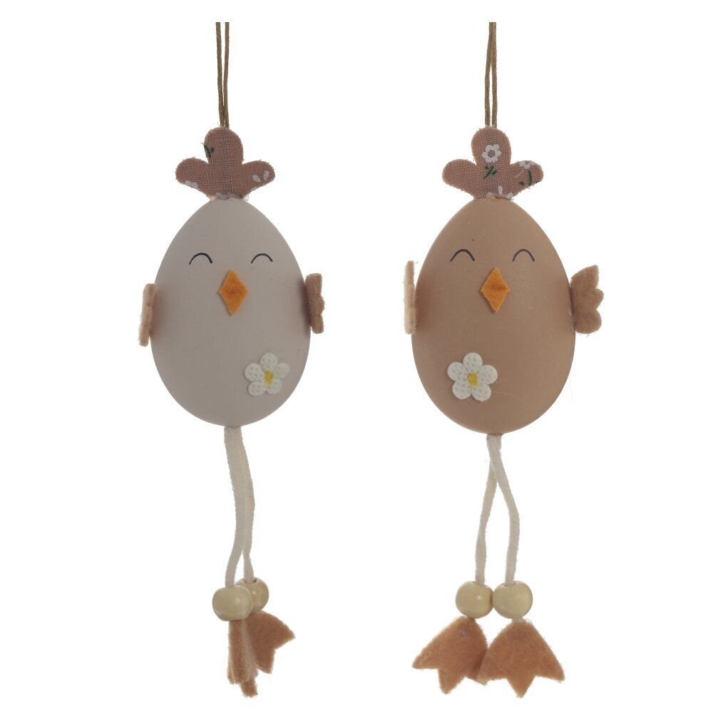 GAEM Изделие декоративное подвесное "Яйцо", L5 W2 H14 см, 2в.