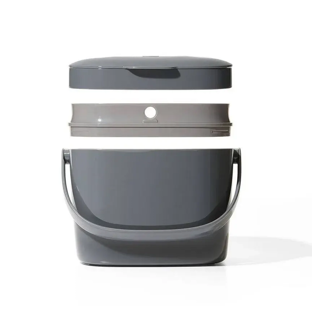 Oxo 6,6л серый компостер