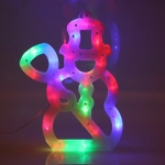 Фигура светодиодная 30 см,»Снеговик» мультицвет