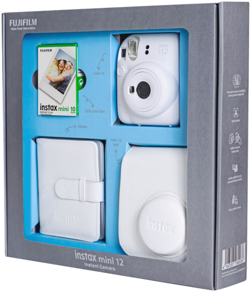 Фотокамера моментальной печати Fujifilm Instax mini 12 белый