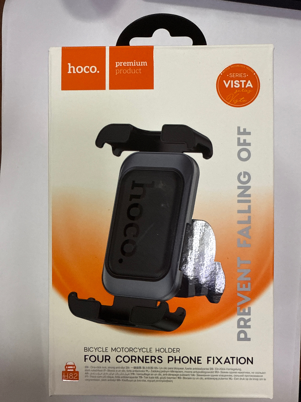 Автодержатель Hoco H82 Black