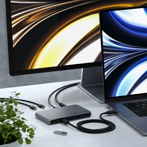 Satechi Thunderbolt 4 Slim Hub Space Grey
