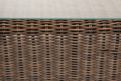 "Боно" лаунж-зона из искусственного ротанга, цвет коричневый