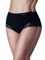 Набор из 2 высоких трусиков-слип Esencial (Размер: XL) (Цвет: телесный)