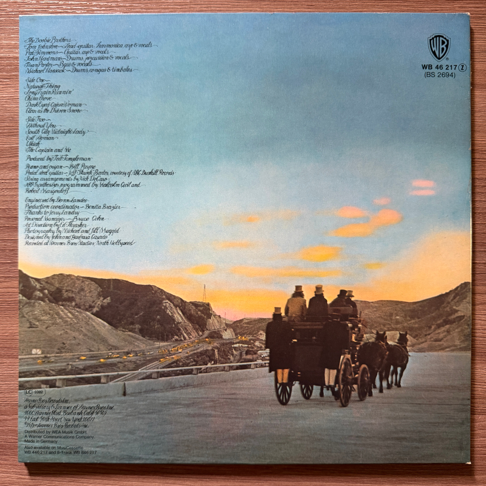 The Doobie Brothers ‎– The Captain And Me (Германия 1977г.) Т