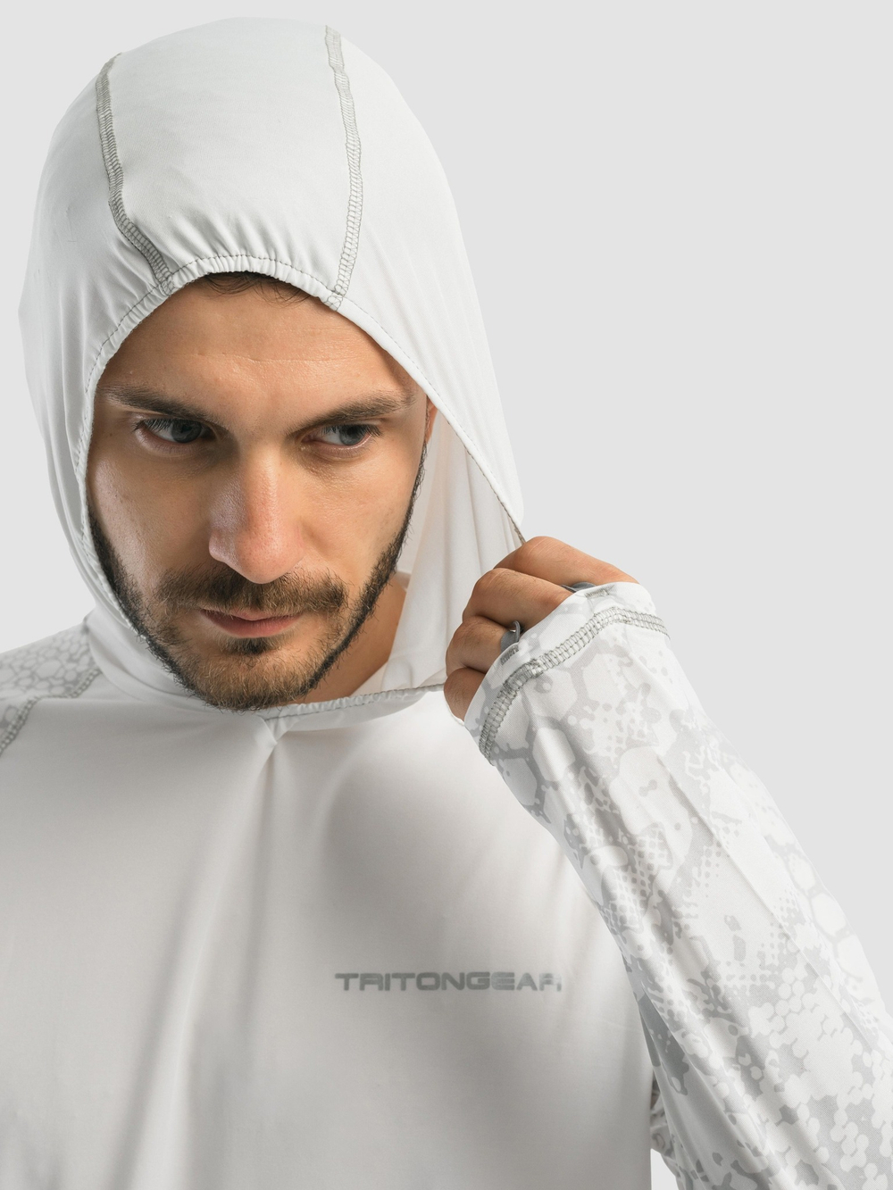 Джерси TritonGear (InterLock), White Print/Белый