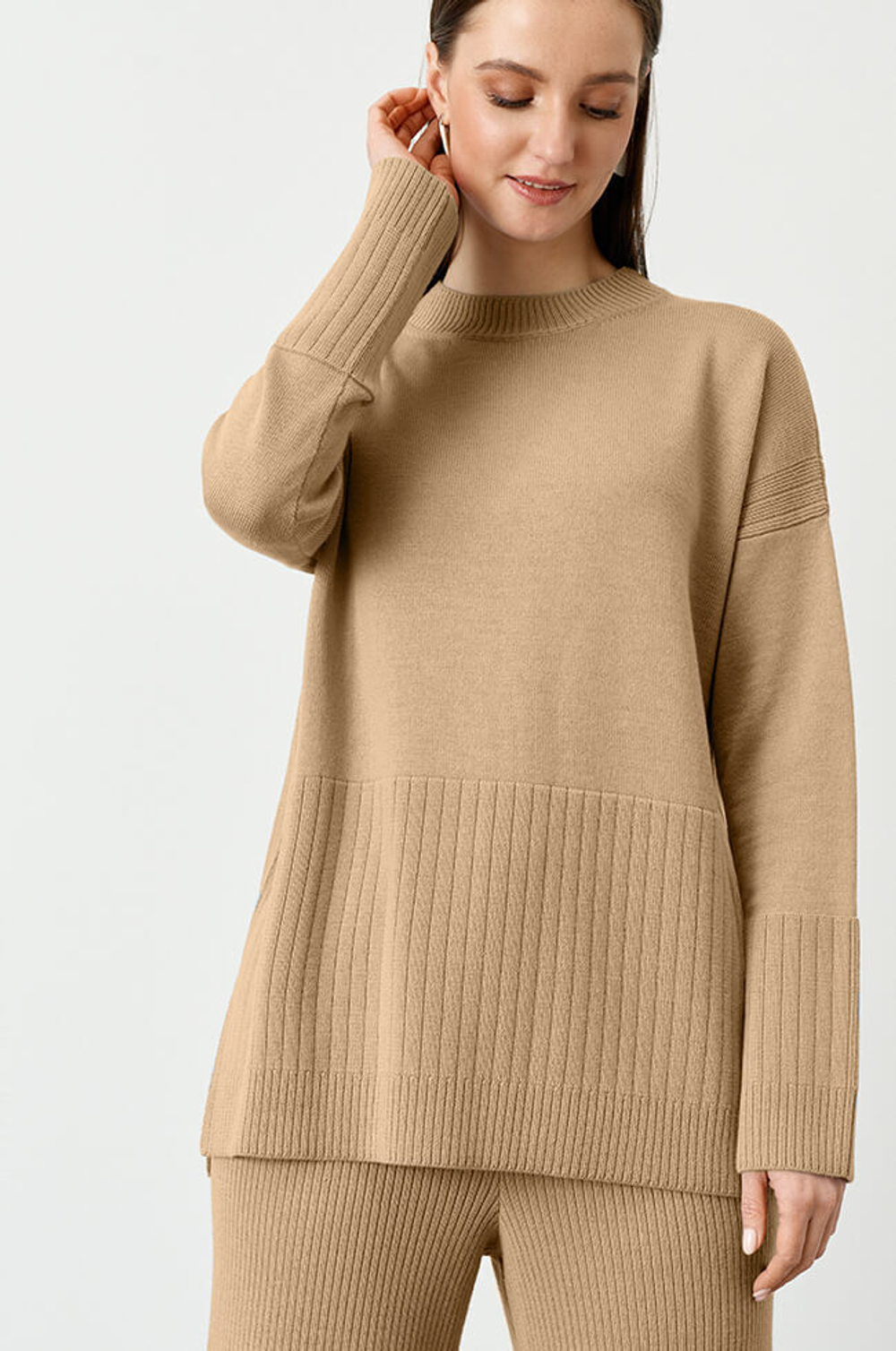 22757 Джемпер женский (бежевый)