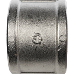 Муфта STOUT SFT 0006 - 1"1/4 (для стальных труб, латунь никелированная)