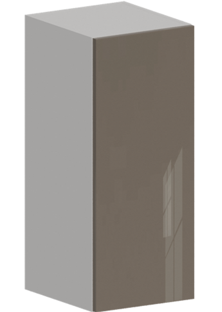 Кухня Модуль ШВ 250 Графит / Капучино