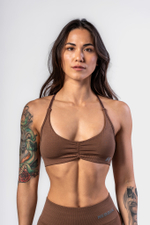 Топ Medium-Support Sports Bra TOTALLY SEAMLESS 305 Коричневый