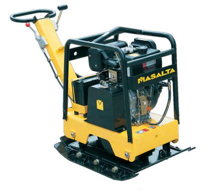 Виброплита реверсивная Masalta MS 250-4 бензиновая - [219 кг / 35 кН / Honda GX270]