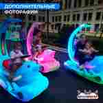 Детский электромобиль для курорта «Лагуна» двухместный, усиленная рама