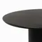 Обеденный стол Iona Ø100 см, черный меламин