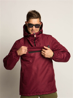 Анорак утепленный мужской Город Горький бордовый