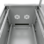 Шкаф настенный 19", 6U Cabeus SH-05F-6U60/45m
