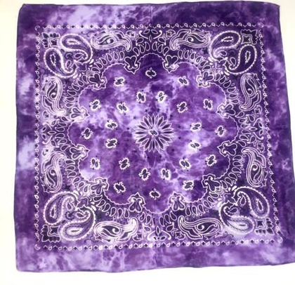 Бандана 2 категория огурцы водный фиолетовый