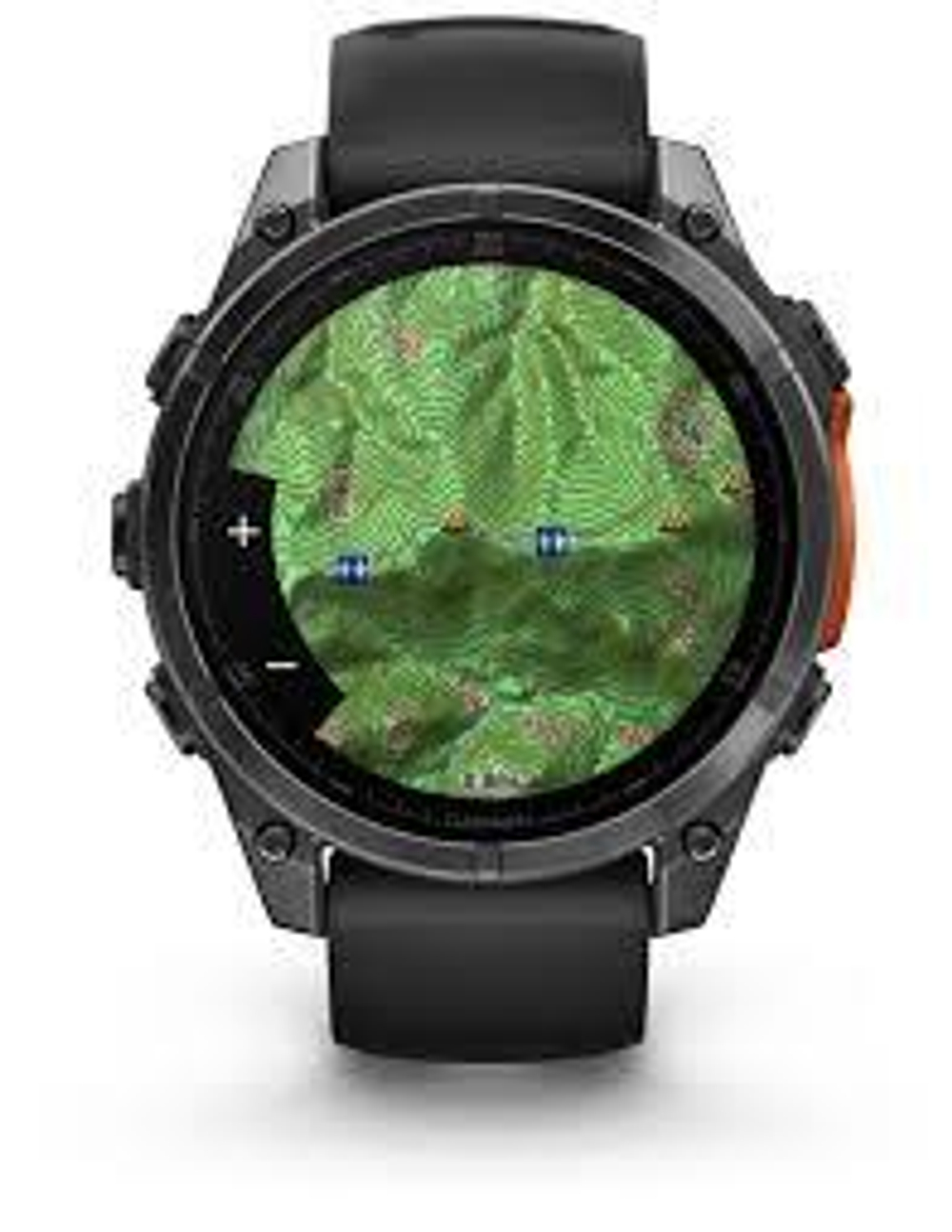 Смарт-часы Garmin Fenix 8 Amoled 47мм Slate Gray с черным силиконовым ремешком, 010-02904-00