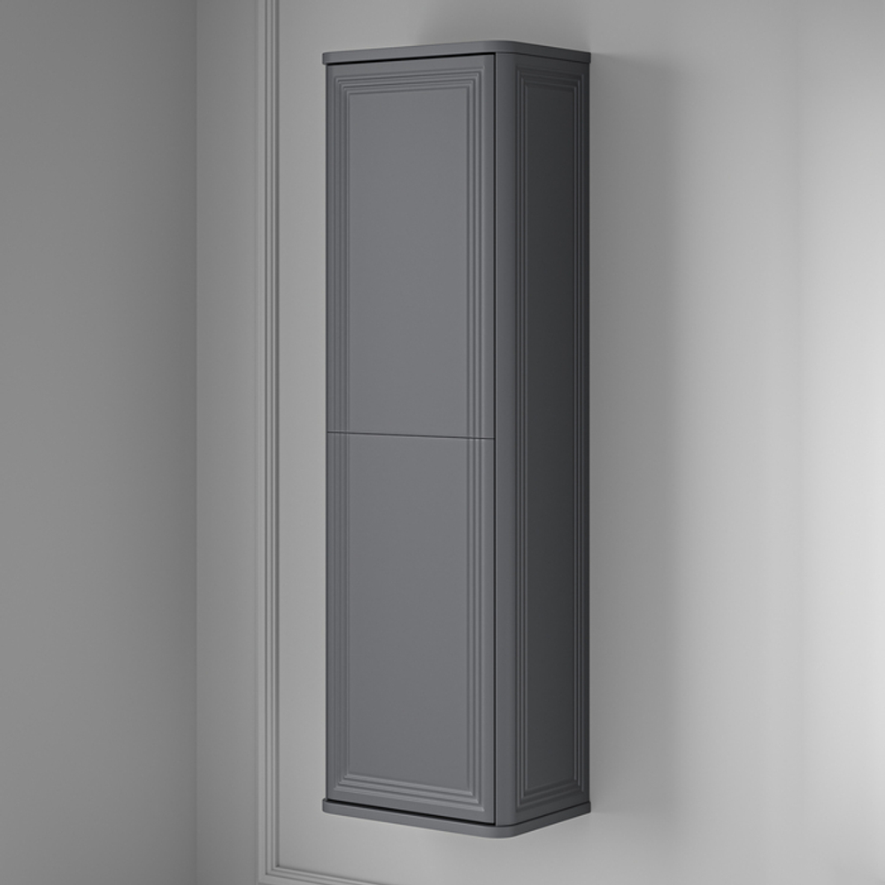 Пенал подвесной IDDIS Oxford Neo, 40 см, темно-серый, OXN40D0i97