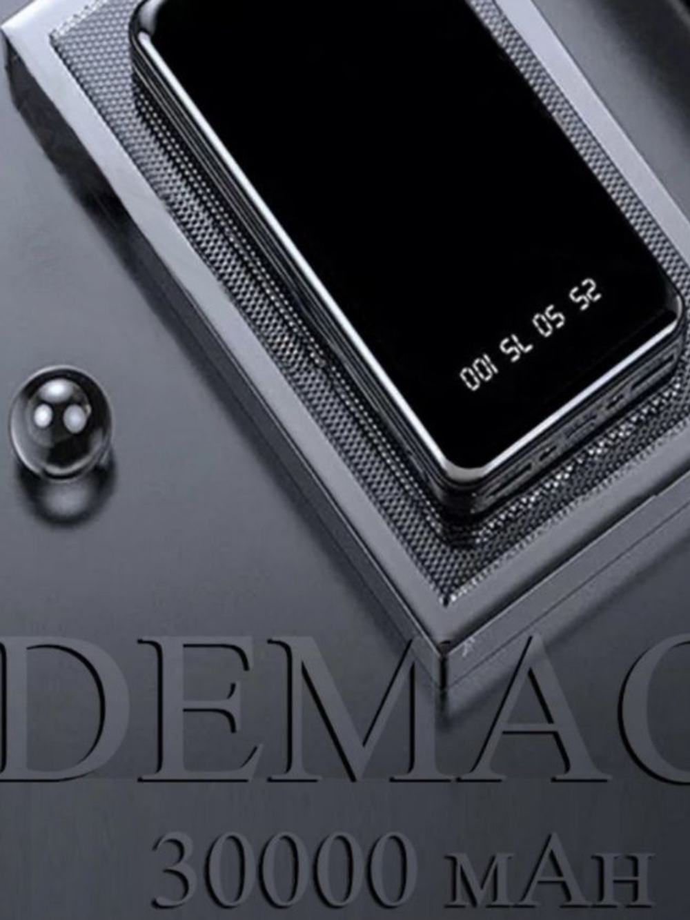 Внешний аккумулятор повербанк Demaco A86 на 30000 mAh