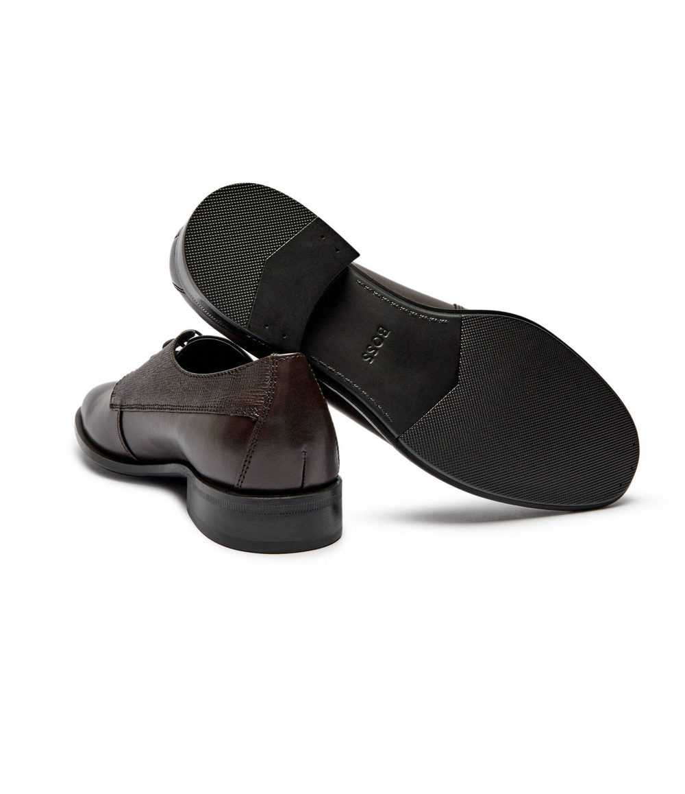 Кожаные дерби colby BOSS BLACK - коричневый(50523041)